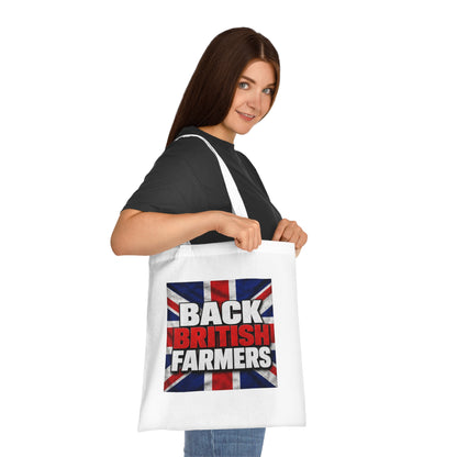 Back British Farmers Tote Bag — Union Jack Cotton Shopper