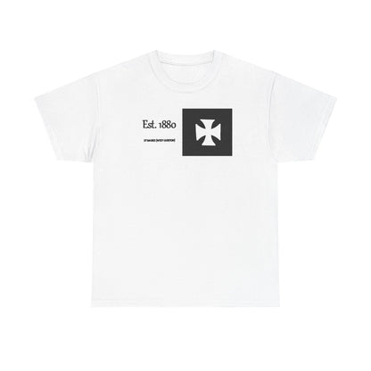 ST Mark's West Gorton (Manchester City) Est. 1880 Cross Logo T-Shirt