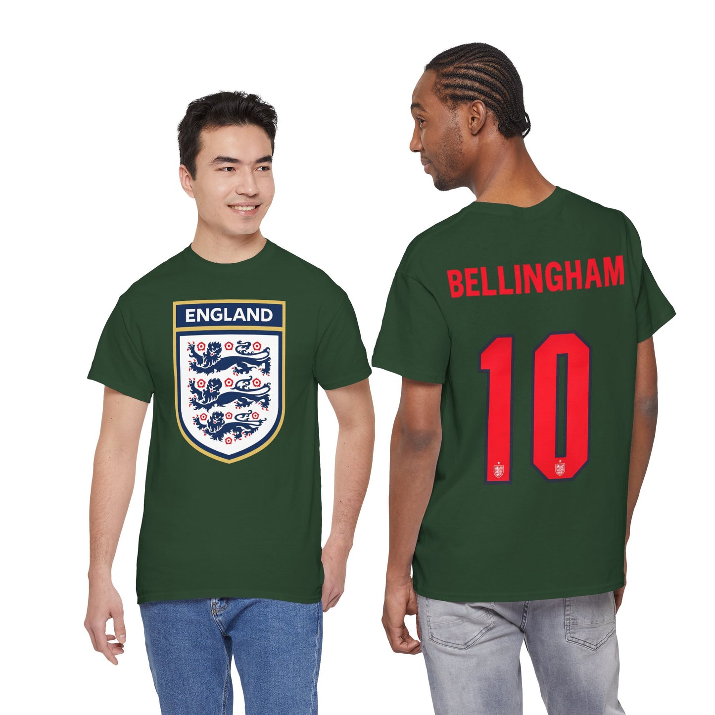England Football T-Shirt — Bellingham #10 Tee