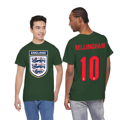 England Football T-Shirt — Bellingham #10 Tee