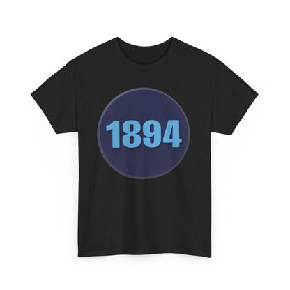 1894 Manchester City Circle Graphic Tee — Vintage Year Anniversary T-Shirt