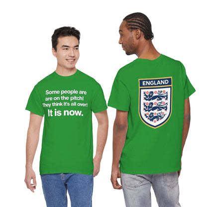 Some people are on the pitch - England 1966 T-Shirt — Bold Motivational Quote Tee