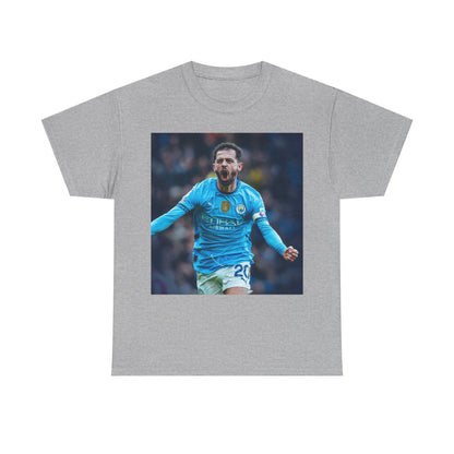 Bernardo Silva Tribute Tee – Inspirational Letter & Celebrating Goal Moment