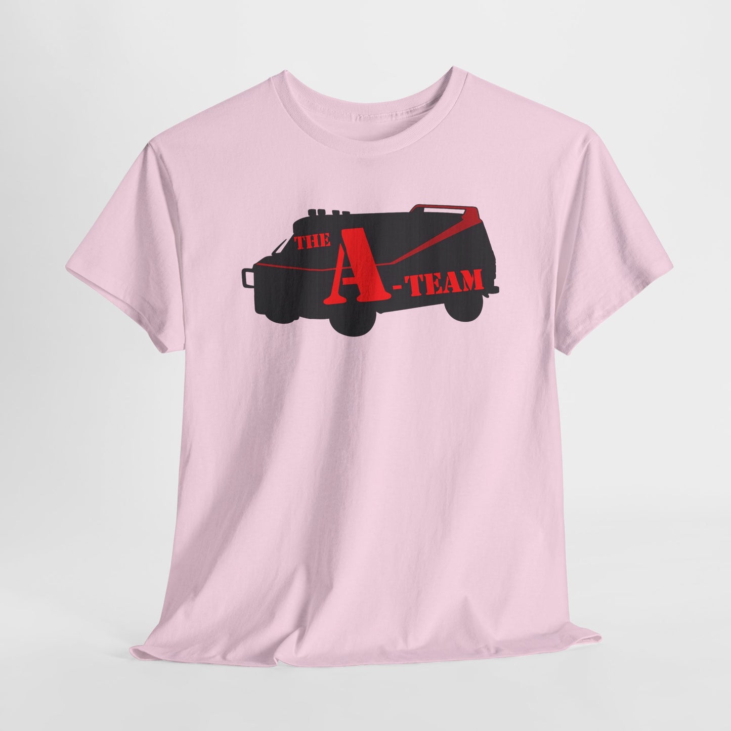A-Team Van Graphic Tee — Retro Action TV Logo T-Shirt