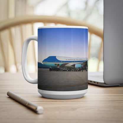 Air Force One Ceramic Coffee Mug — 11oz & 15oz