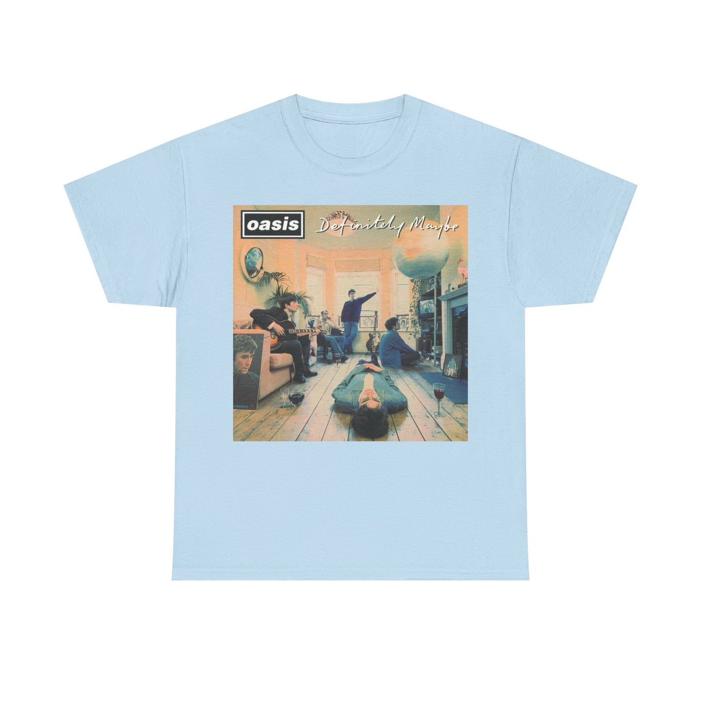 Oasis ‘‘Definitely Maybe ’’ Album Art T-Shirt