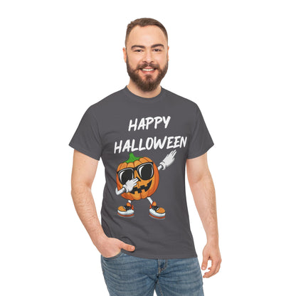 Happy Halloween Dabbing Pumpkin Tee