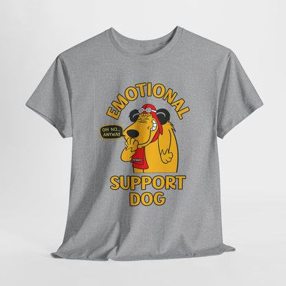 Emotional Support Dog T-Shirt — Cute Cartoon Comfort Pup Tee