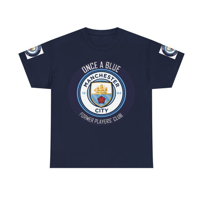 Manchester City 'Once A Blue' Tee — Former Players Club Football Shirt