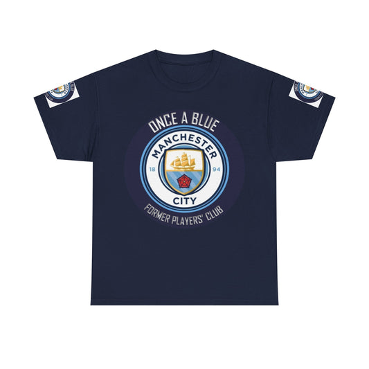 Manchester City 'Once A Blue' Tee — Former Players Club Football Shirt