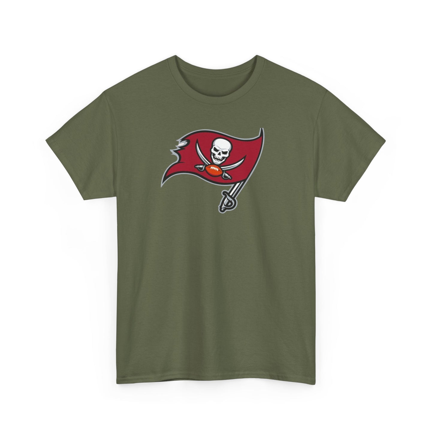 Tampa Bay Buccaneers Flag T-Shirt — Football Pirate Logo Tee