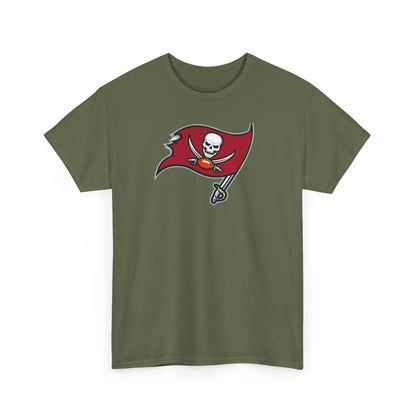 Tampa Bay Buccaneers Flag T-Shirt — Football Pirate Logo Tee