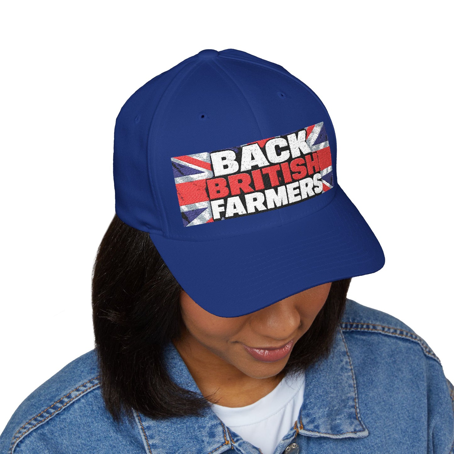 Back British Farmers Embroidered Cap