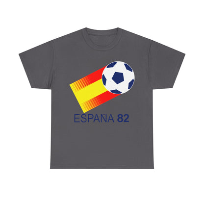 Spain 82 Soccer Tee – Retro España World Cup Football Shirt