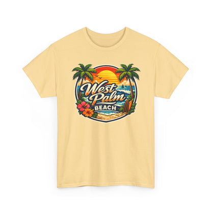 West Palm Beach Retro Sunset T-Shirt