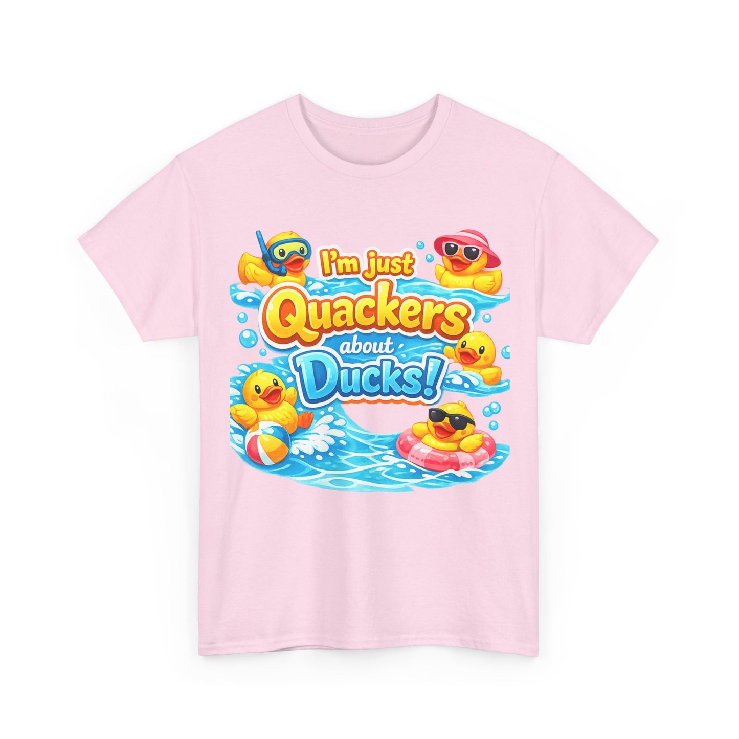 I'm Just Quackers About Ducks! Cute Rubber Duck Pool Tee