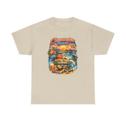 Clearwater Beach Florida Vintage Vacation T-Shirt