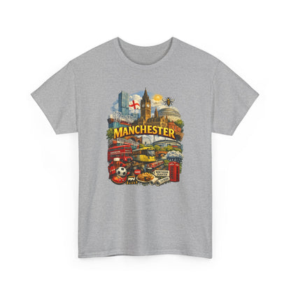 Manchester Skyline Collage T-Shirt