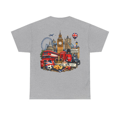 London Landmarks T‑Shirt — British Icons Collage Tee