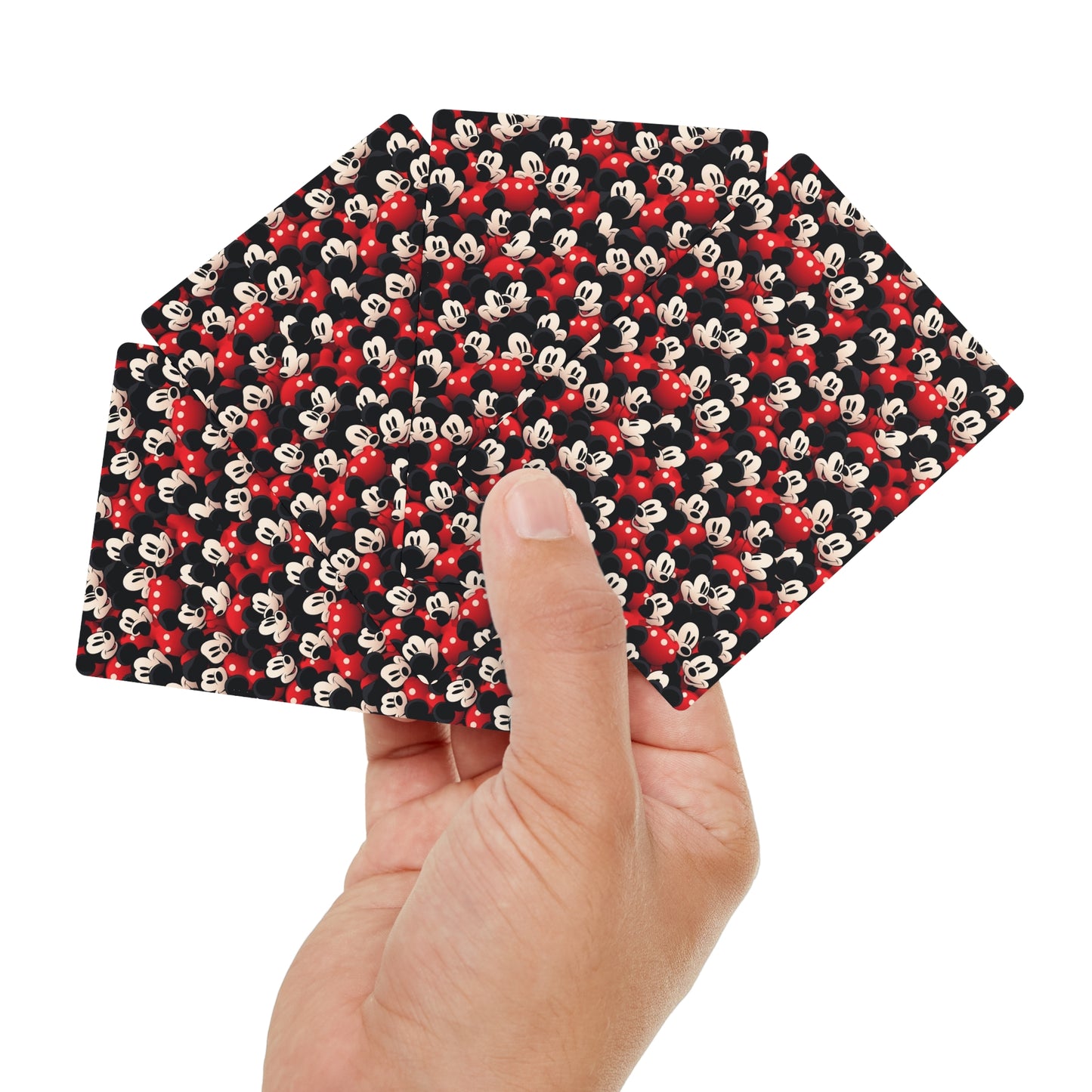 Mickey Mouse Playing / Poker Cards