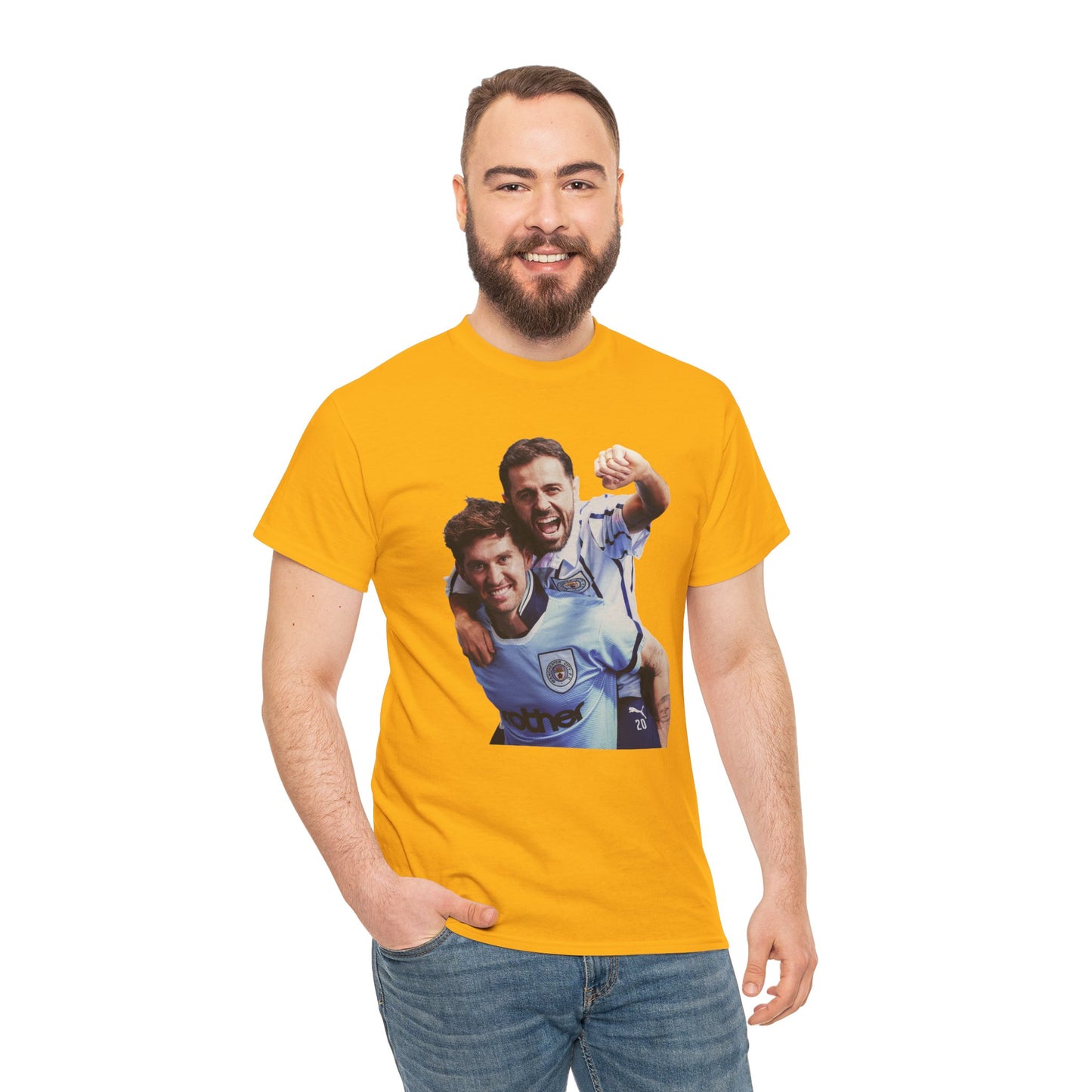 Bernardo Silva & John Stones Manchester City Legends T-Shirt