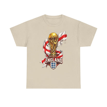 England World Cup Trophy T‑Shirt — St George's Cross Football Fan Tee