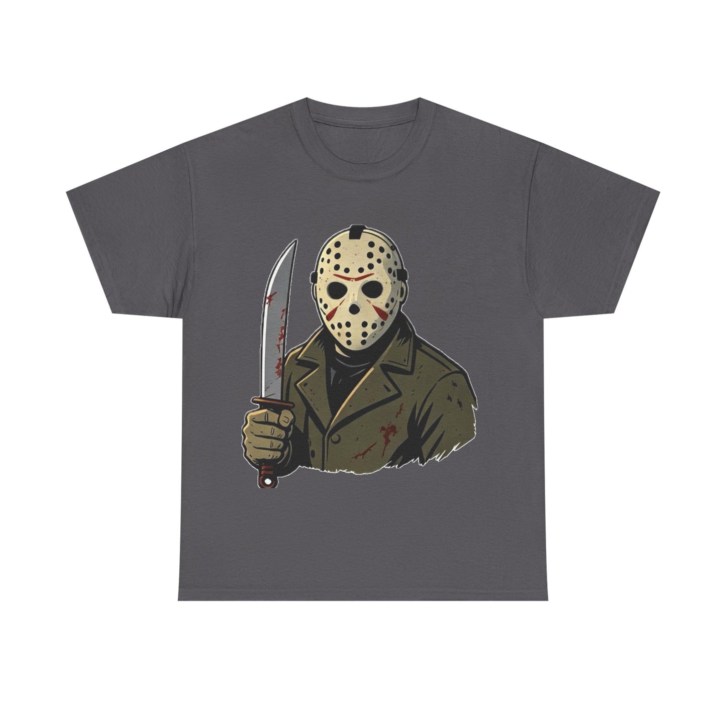 Horror Mask Killer Graphic Tee