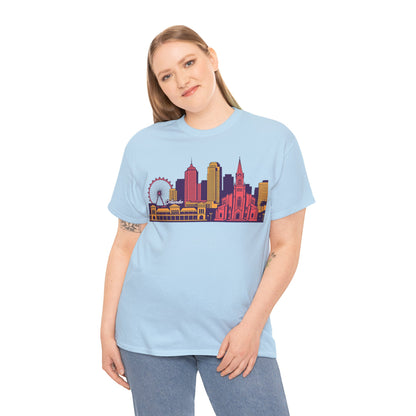 Orlando City Skyline T-Shirt — Colorful Urban Landmark Graphic Tee