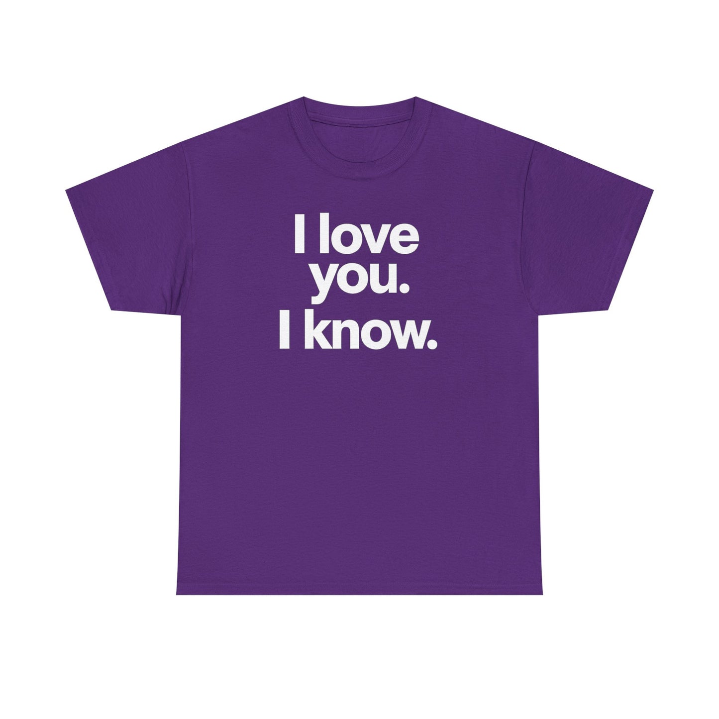 I Love You I Know Saying T‑Shirt from Star Wars