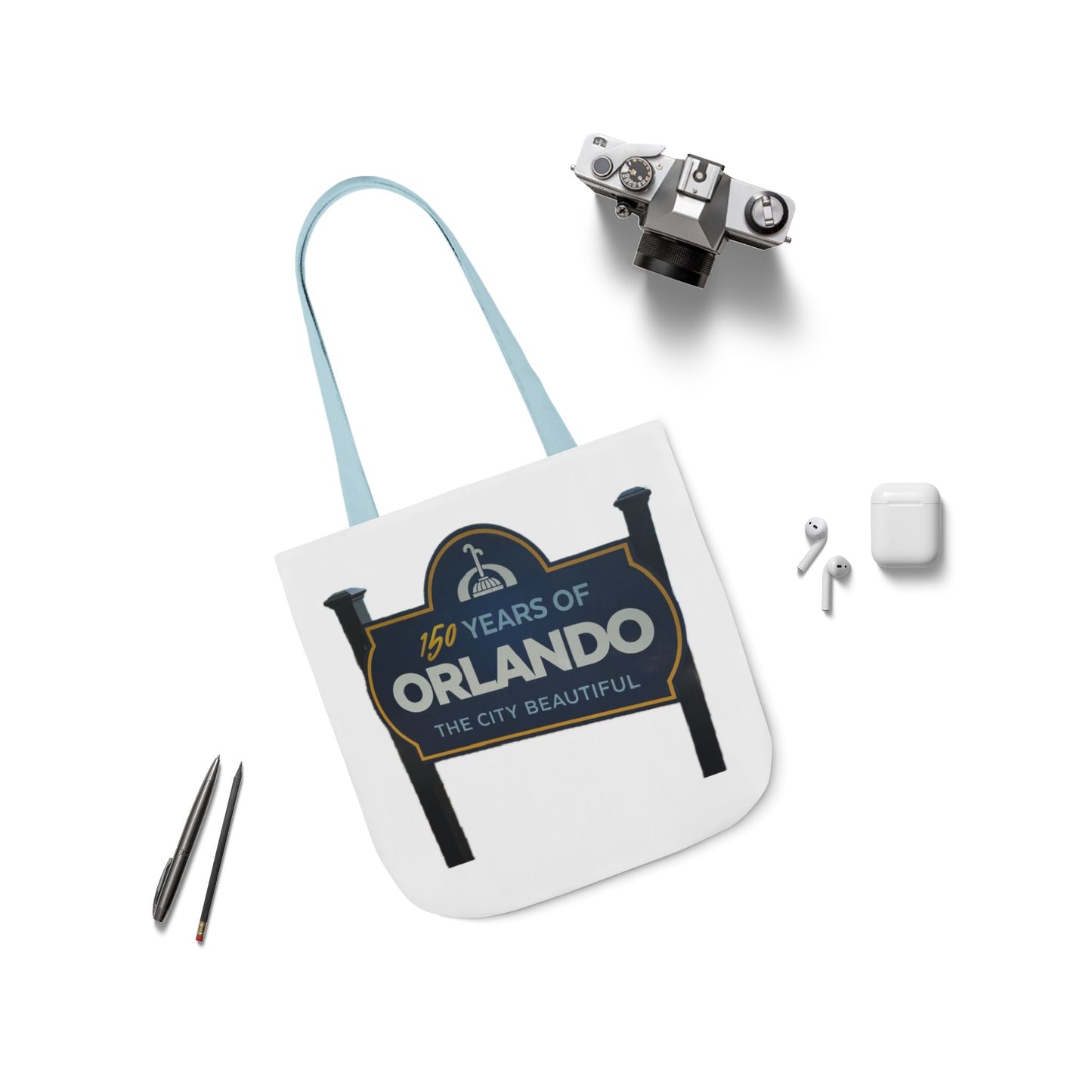 Orlando 150 Years Commemorative Tote Bag – The City Beautiful Canvas Tote