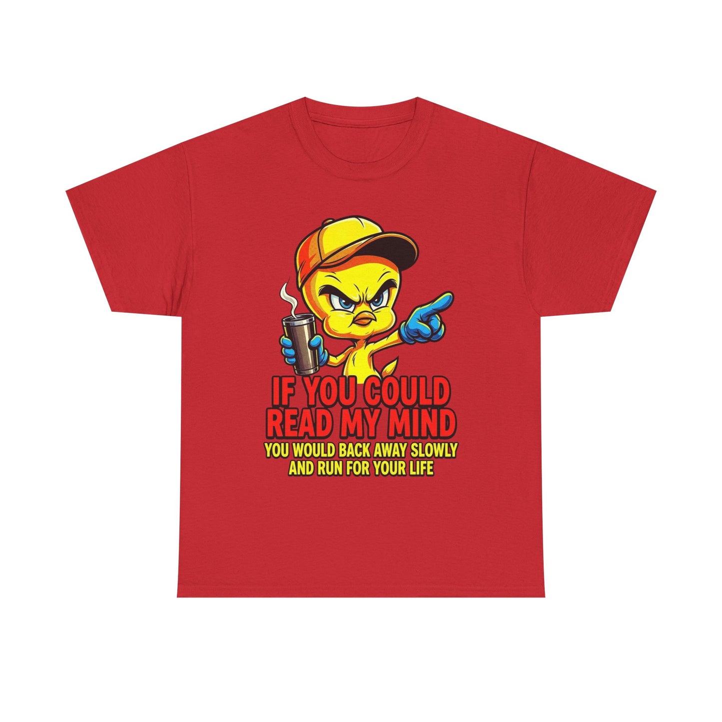 T-Shirt — “If You Could Read My Mind” Tweety Graphic Tee
