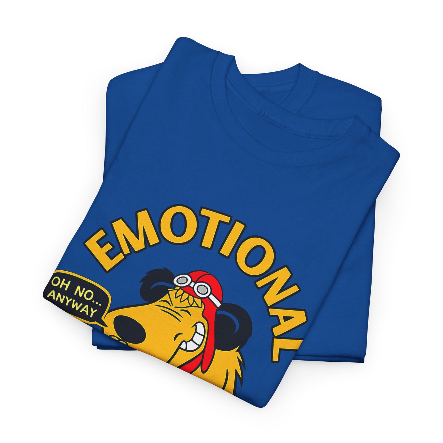Emotional Support Dog T-Shirt — Cute Cartoon Comfort Pup Tee