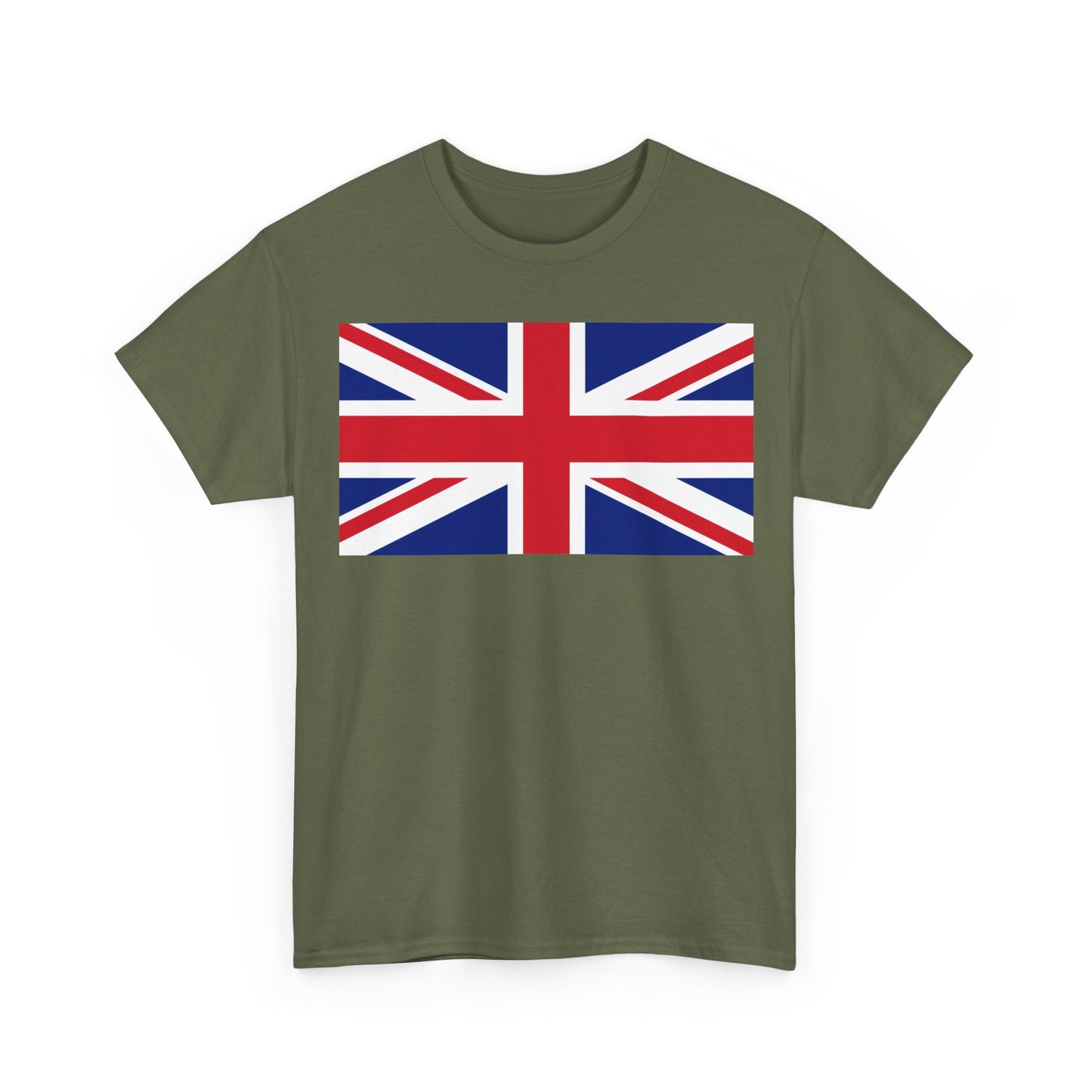Union Jack Flag T‑Shirt — British Flag Tee for UK Pride & Travel