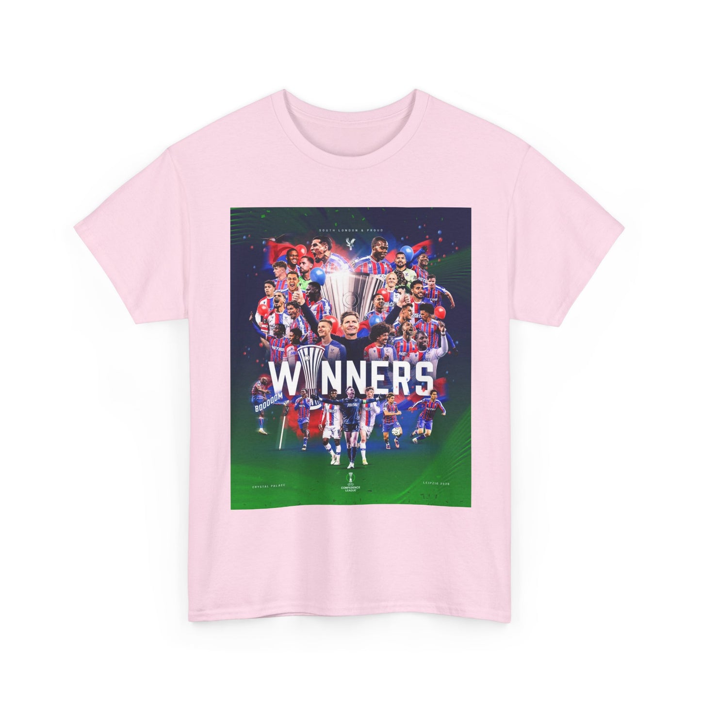 Crystal Palace UEFA Conference Winners Collage T‑Shirt