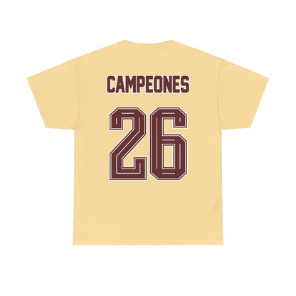 Spain World Champions 'Campeones 26' Cotton T‑Shirt