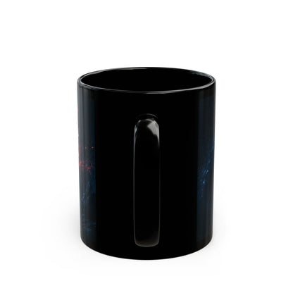 Empire Star Destroyer Space Vortex Black Mug — Cosmic Black Hole Coffee Cup (11oz/15oz)