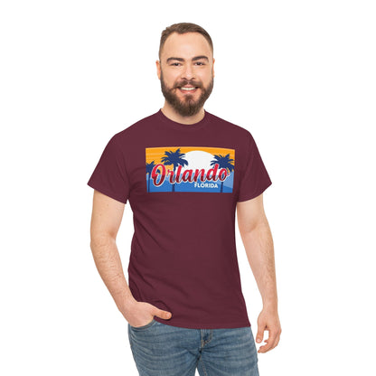 Orlando Florida Retro Sunset T-Shirt