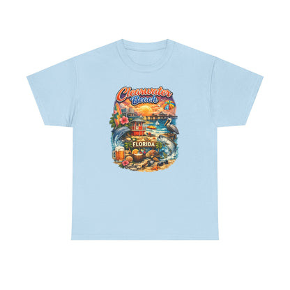 Clearwater Beach Florida Vintage Vacation T-Shirt