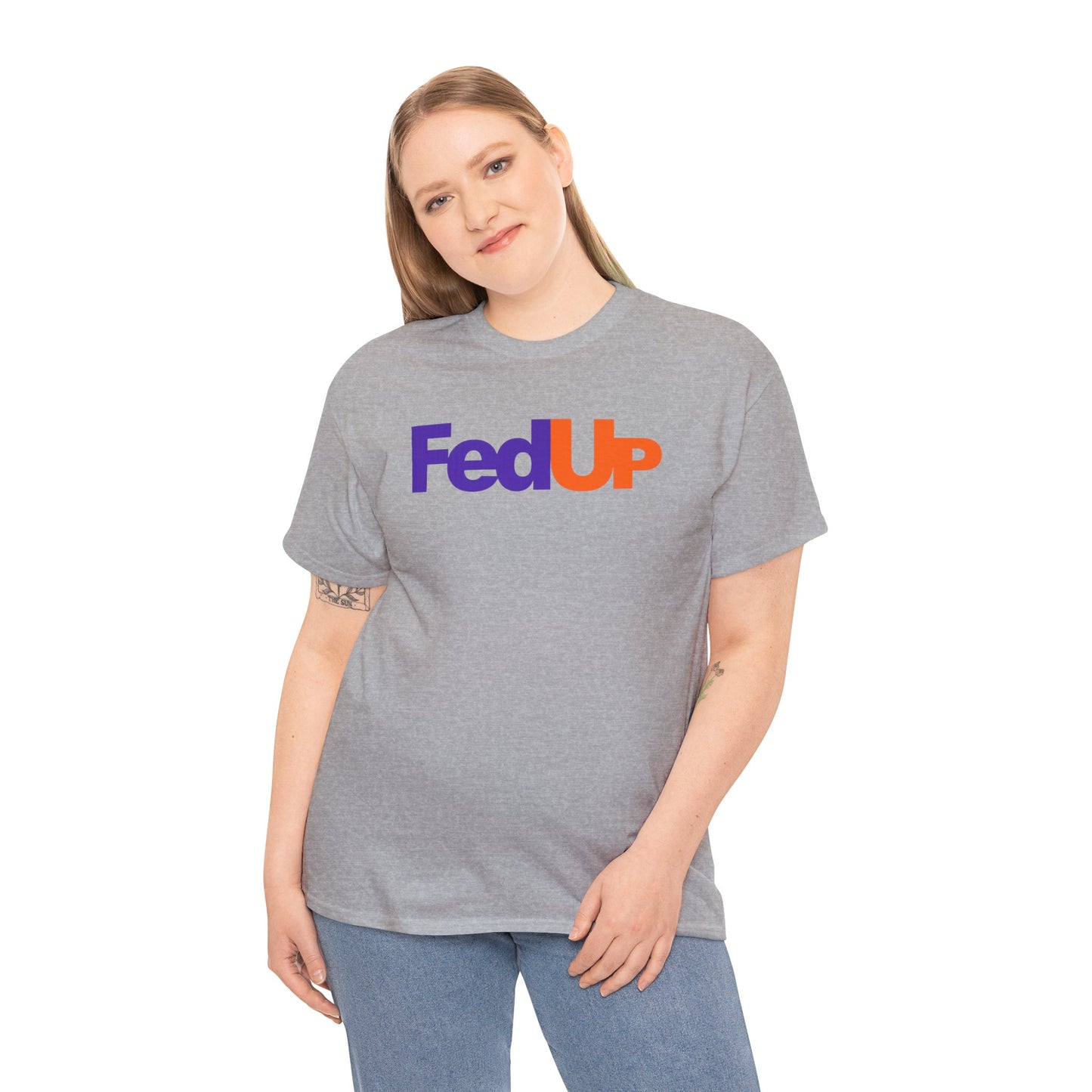 FedUp Graphic Tee – Funny Parody Logo T-Shirt