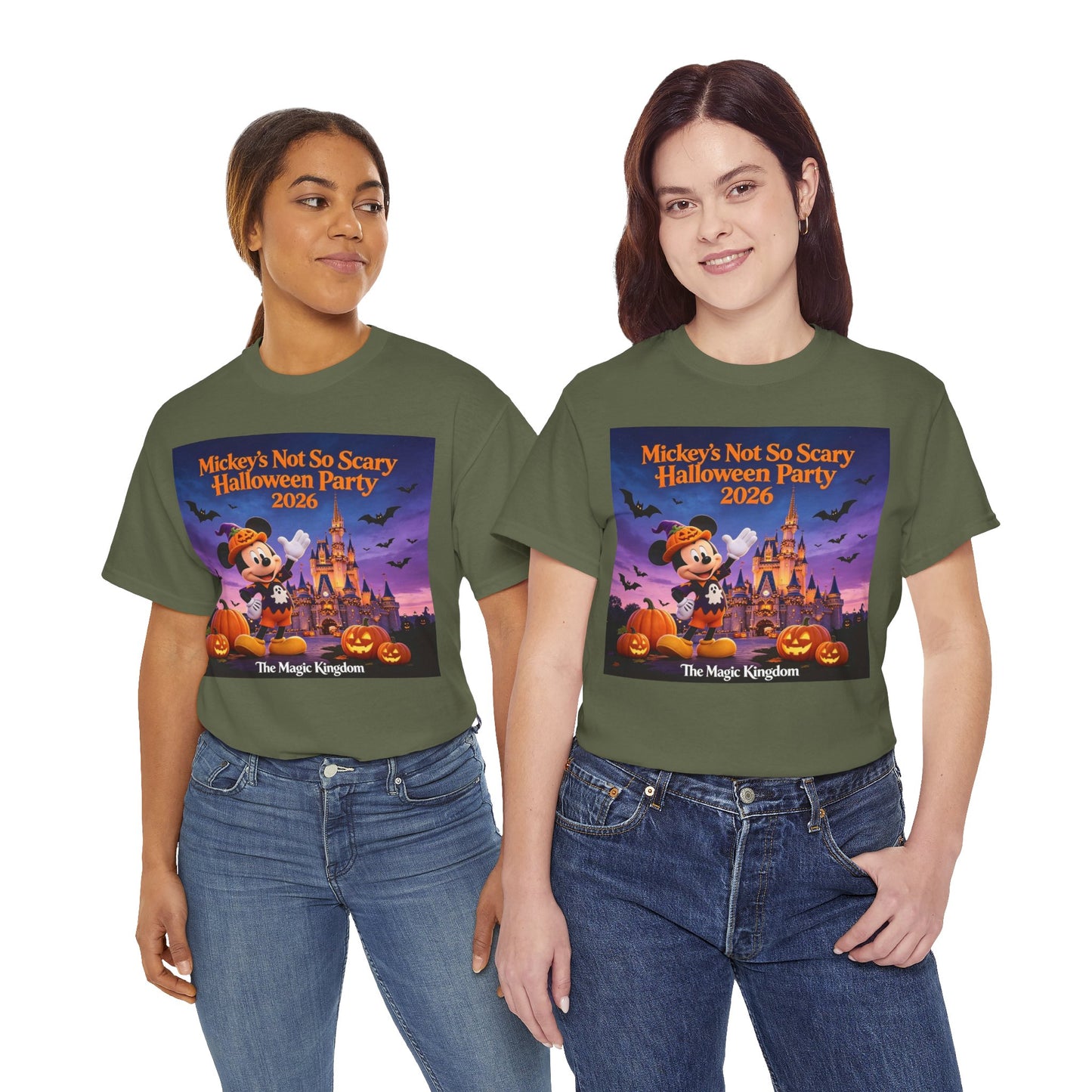 Halloween Party T‑Shirt — "Not So Scary" 2026 Magic Kingdom Tee
