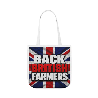 Back British Farmers Canvas Tote Bag — Union Jack Farming Support Tote
