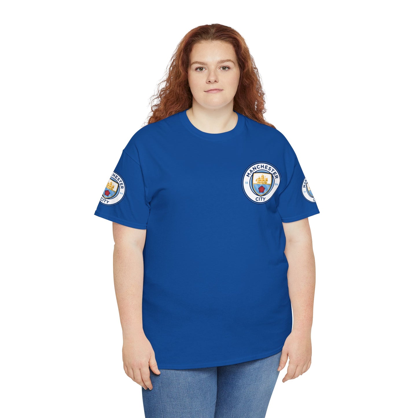 Manchester City Crest T-Shirt — Football Club Logo Tee