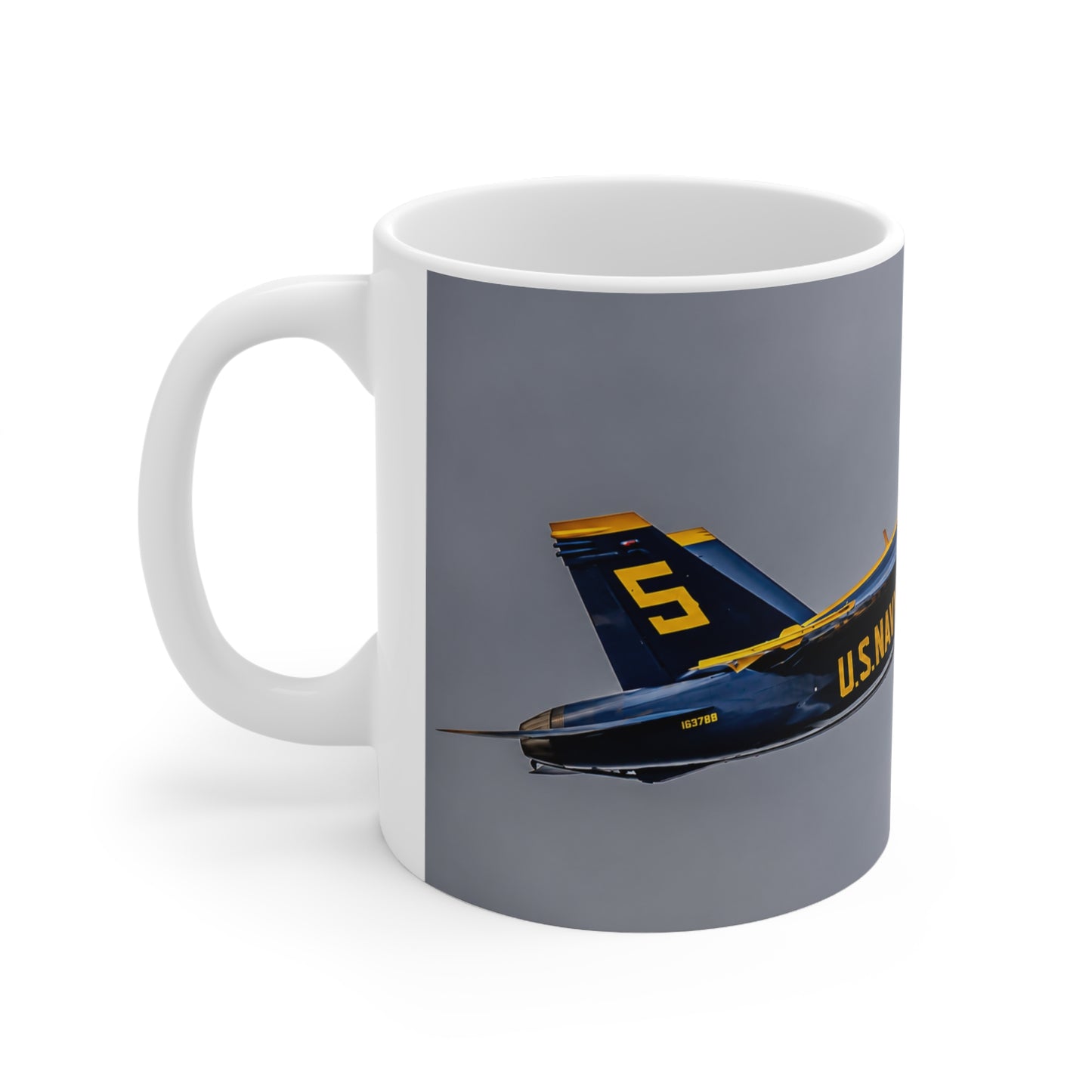 Blue Angels US Navy Jet Coffee Mug — Aviation Pilot Gift (11oz, 15oz)