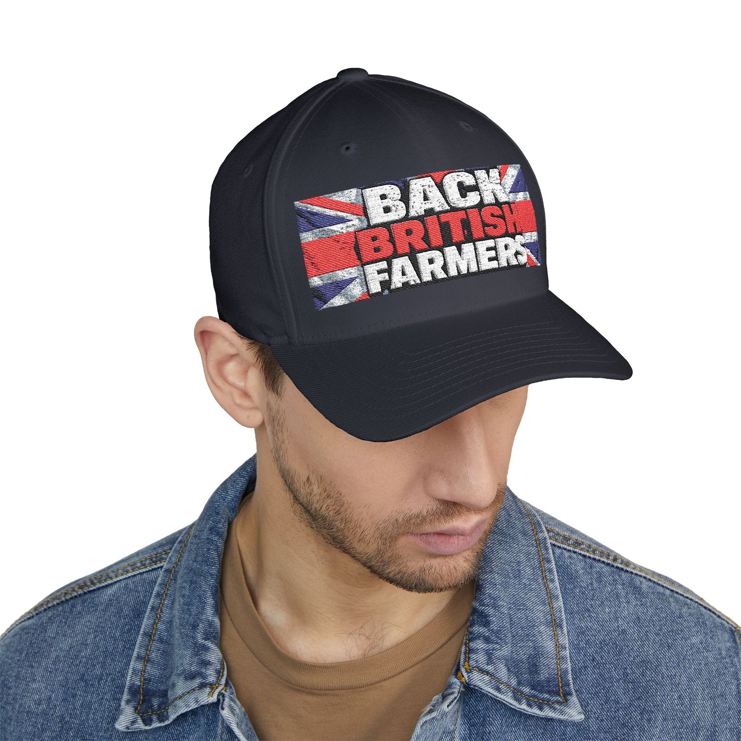 Back British Farmers Embroidered Cap