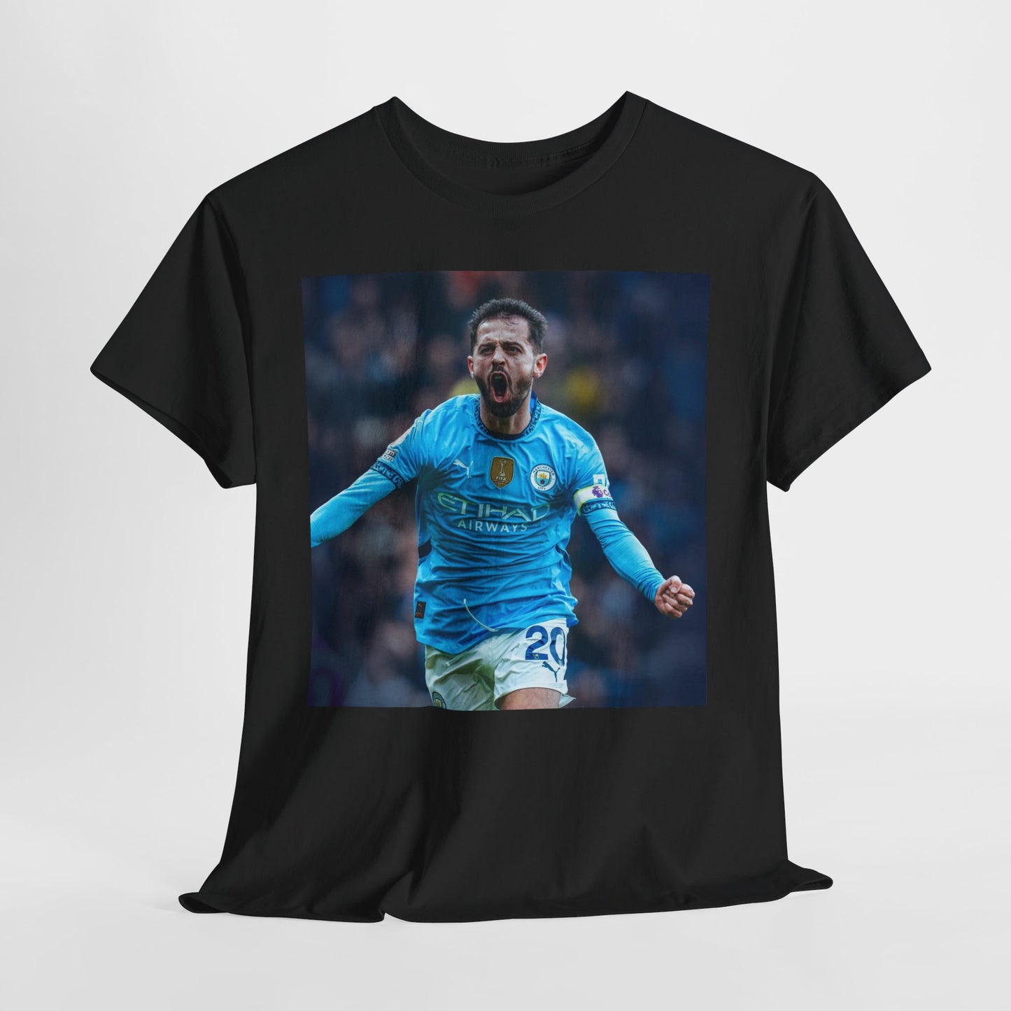 Bernardo Silva Tribute Tee – Inspirational Letter & Celebrating Goal Moment