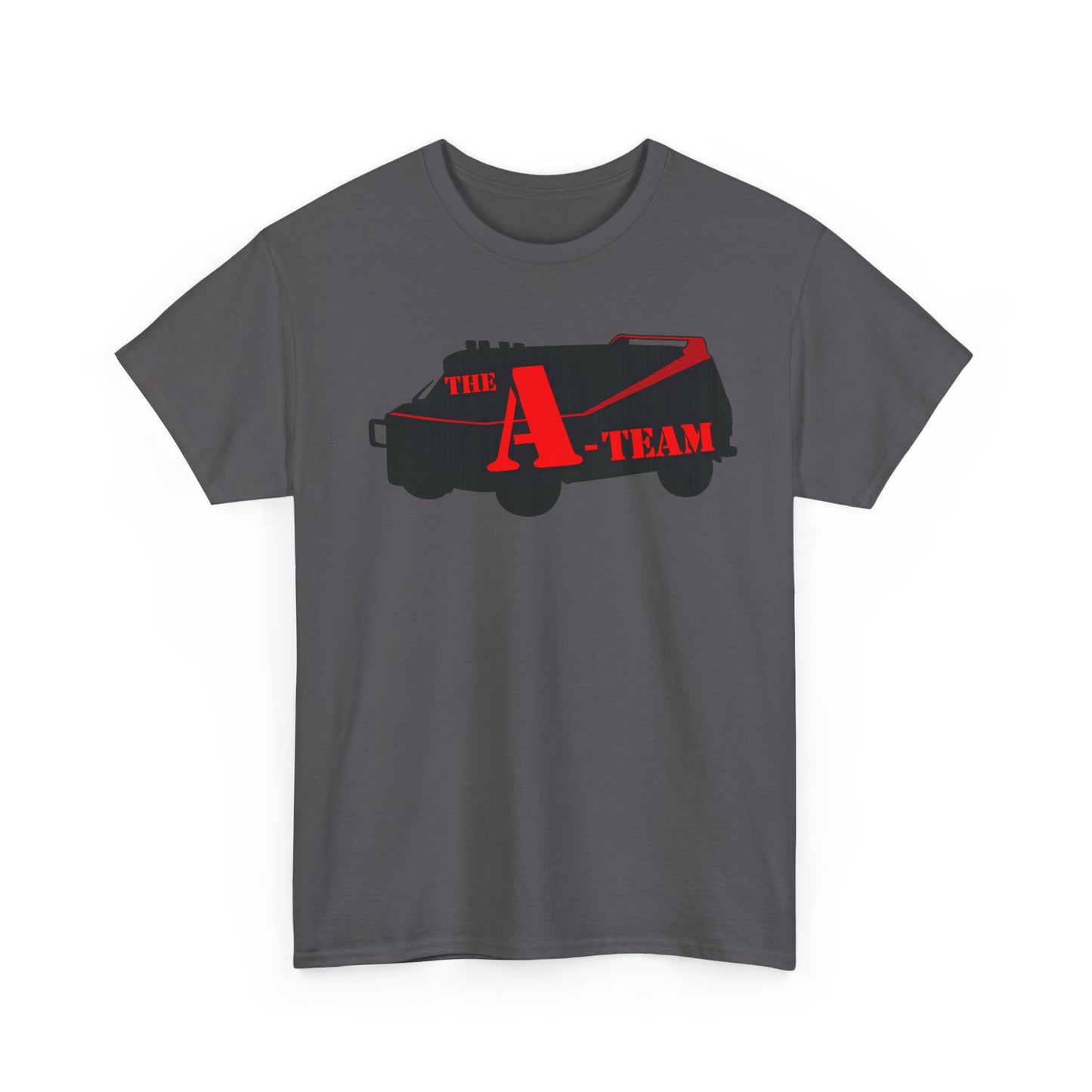 A-Team Van Graphic Tee — Retro Action TV Logo T-Shirt