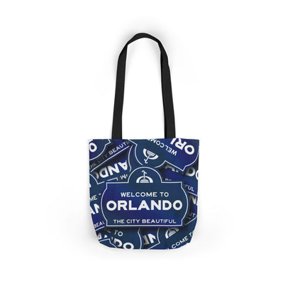 Orlando Welcome Sign Canvas Tote