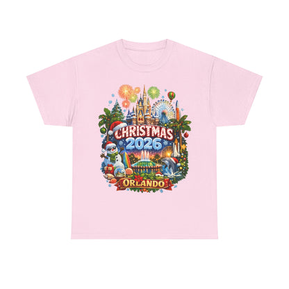 Christmas 2026 Orlando T-Shirt — Holiday Theme Park Souvenir Tee