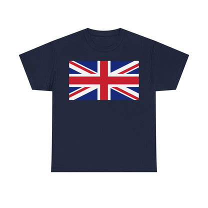 Union Jack Flag T‑Shirt — British Flag Tee for UK Pride & Travel