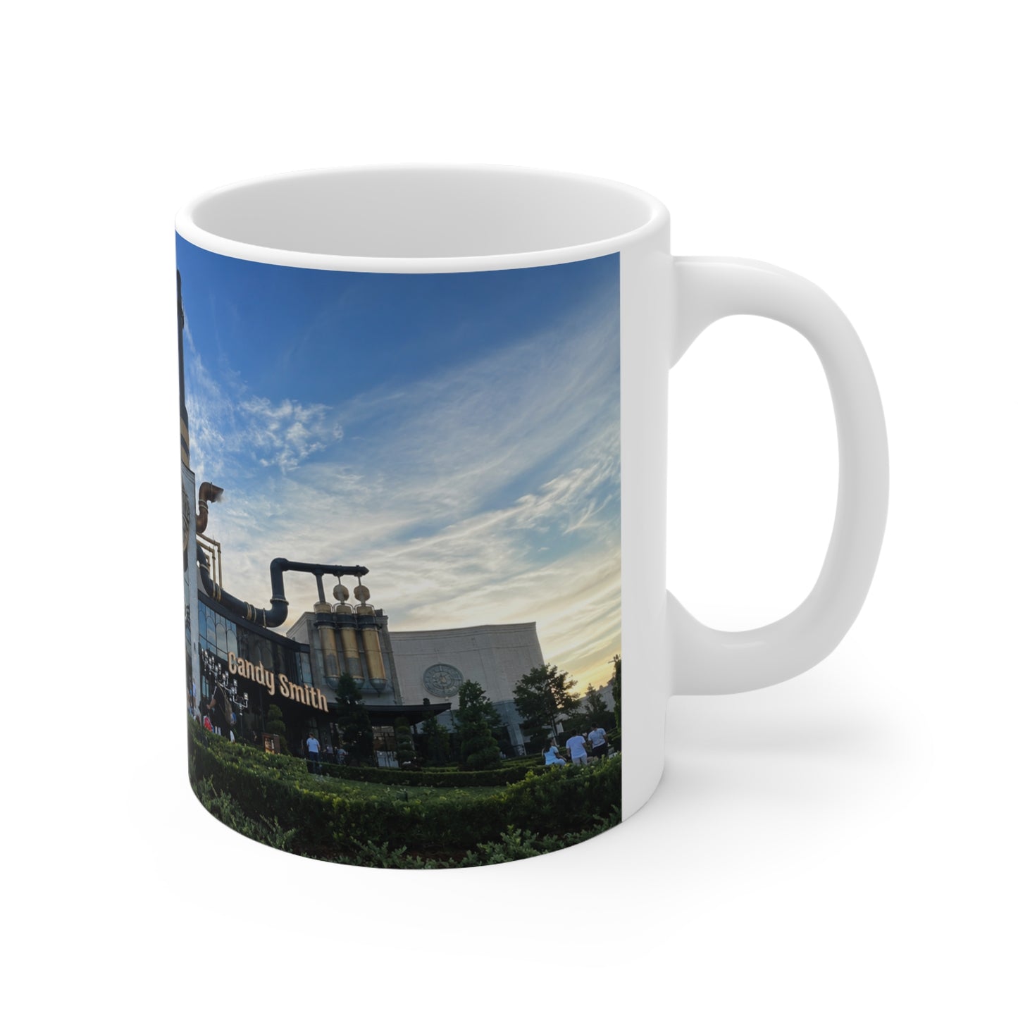 Toothsome Chocolate Emporium Mug – Retro Ride Entrance Photo Coffee Cup (11oz, 15oz)